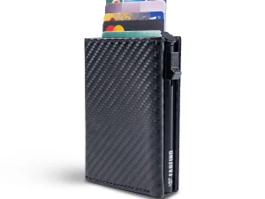 wallet Carbon ( Microfibre leather )